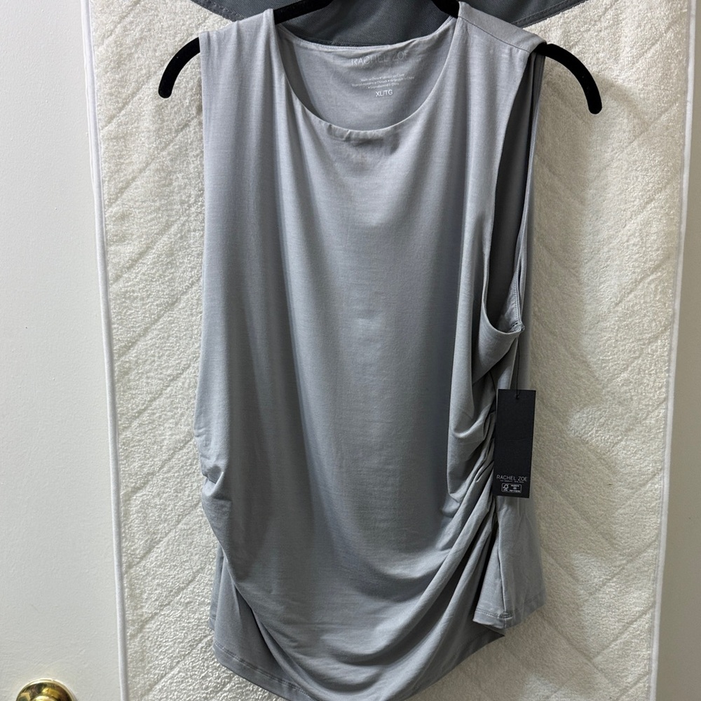 Women Gray Sleeveless Top